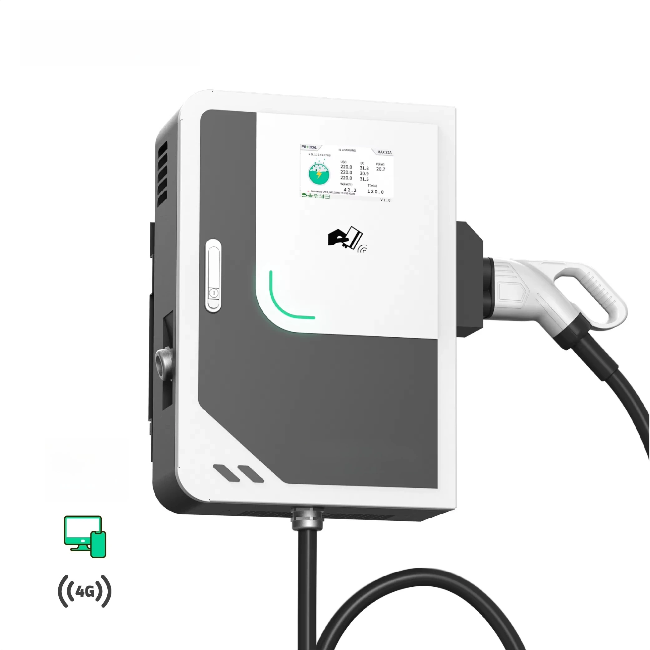 Penoda DC Wallbox Car Charger  - đánh giá và giá Dc Fast Charger 30Kw Wallbox Commercial